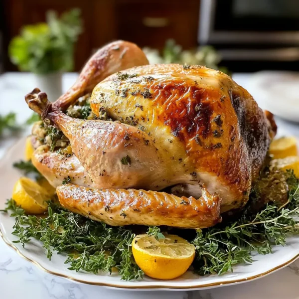 Classic Roasted Turkey No Stuffing