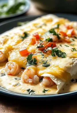 Creamy Shrimp Enchiladas