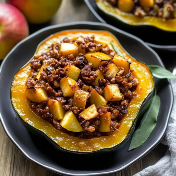 Delicious Apple Stuffed Acorn Squash: Perfect Fall Recipe Idea