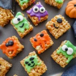 Easy Halloween Rice Krispie Treats