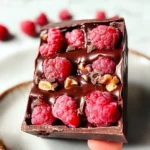 Easy Raspberry Chocolate Bar (3 Ingredients) for Guilt-Free Indulgence