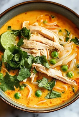 Easy Thai Chicken Curry Soup Recipe