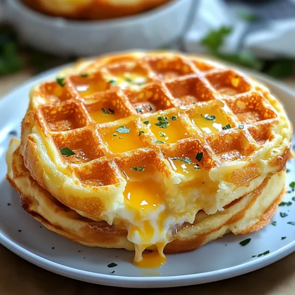 Egg and Cheese Chaffle