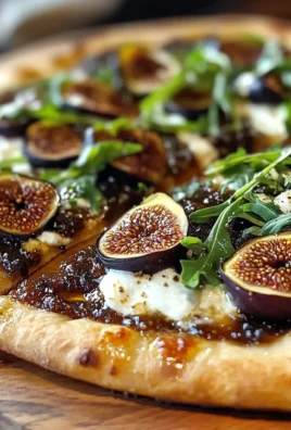Fig Jam Pizza with Goat Cheese