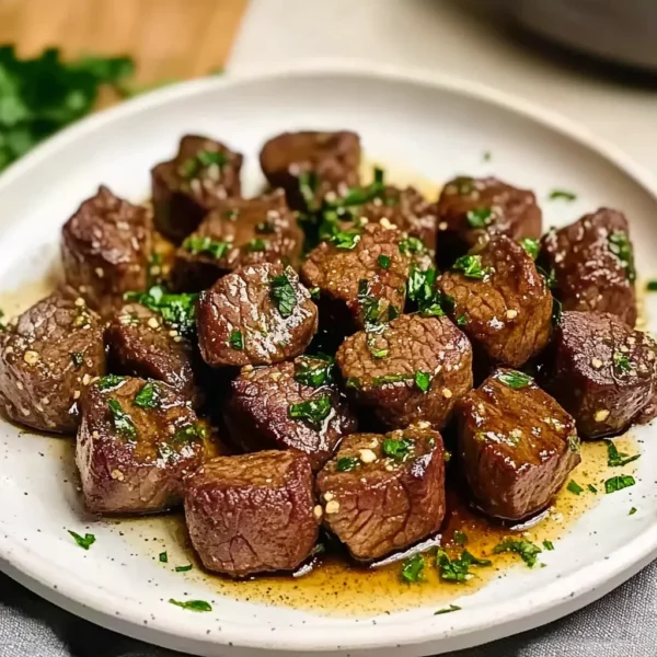 Garlic Butter Steak Bites