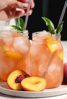 HOW TO MAKE PEACH LEMONADE