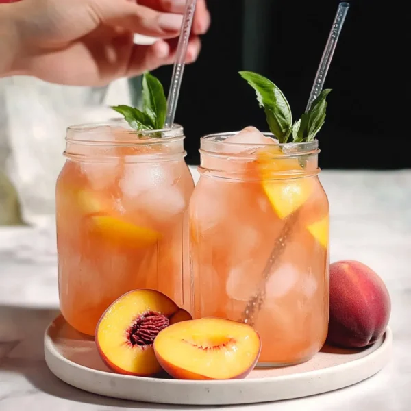 HOW TO MAKE PEACH LEMONADE