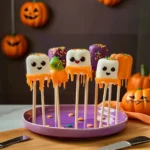 Halloween Marshmallow Pops