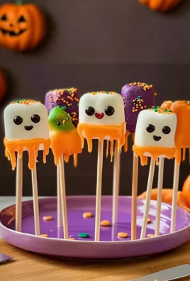 Halloween Marshmallow Pops