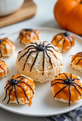 Halloween Spider Cheese Ball Recipe