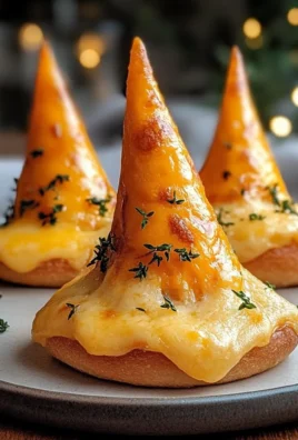 Halloween Witches’ Hat Cheesy Bread Recipe