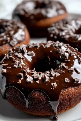 Homemade Chocolate Old-Fashioned Doughnuts