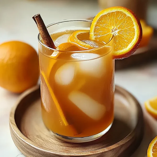Refreshing Easy Orange Cinnamon Iced Tea Recipe