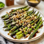 Roasted Asparagus with Parmesan & Balsamic