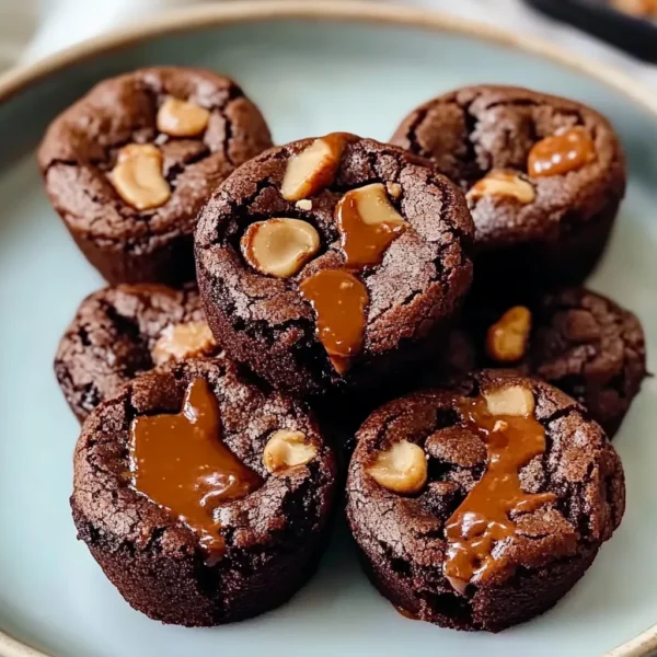 SALTED PEANUT BUTTER & DOUBLE CHOCOLATE COOKIE CUPS: AN AMAZING ULTIMATE RECIPE