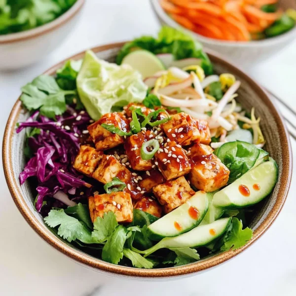 SPICY TOFU SALAD BOWLS