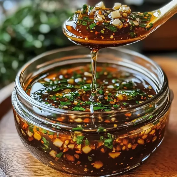 Savory Herb-Infused Roasted Balsamic Vinaigrette