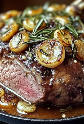 Savory Tender Rosemary Garlic Lamb Shoulder for a Feast