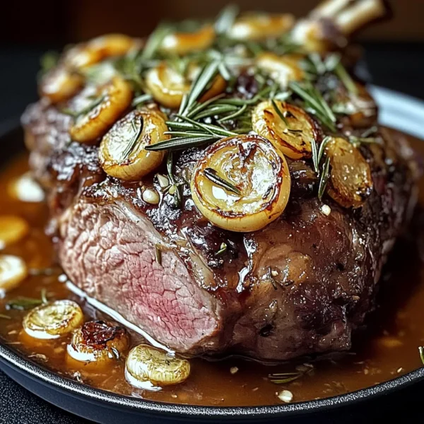 Savory Tender Rosemary Garlic Lamb Shoulder for a Feast