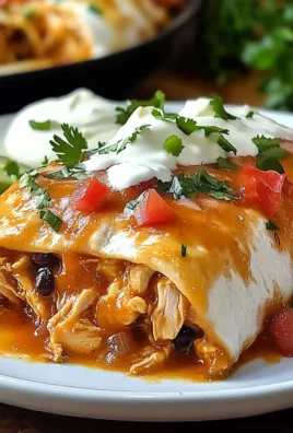 Smothered Baked Chicken Burritos: A Flavorful Weeknight Recipe