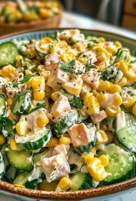 Street Corn Cucumber Salad: A Refreshing Summer Side Dish