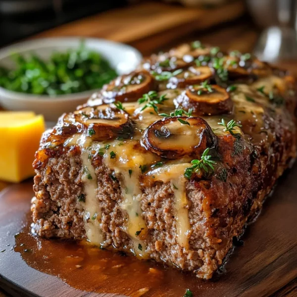 The Heartwarming Tradition Of Mushroom Swiss Meatloaf