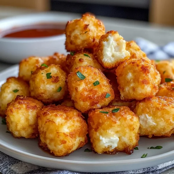 Two Ingredient Cottage Cheese Tots