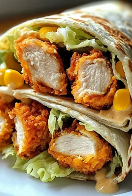 5-Minute Crispy Chicken Ranch Snack Wrap You’ll Crave