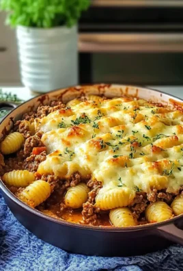 Beef Gnocchi Shepherd’s Pie
