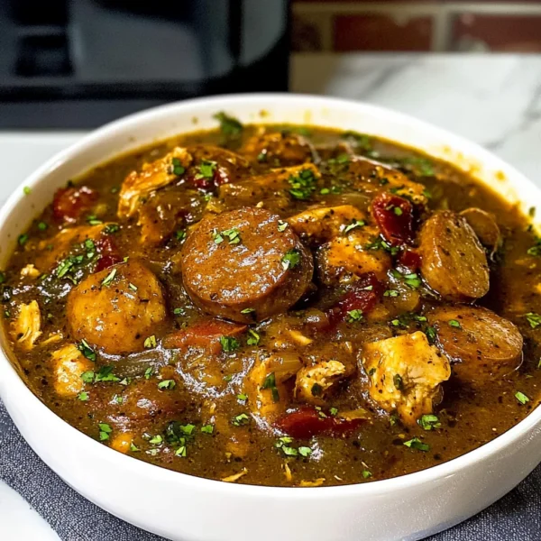 Cajun Chicken And Sausage Gumbo Recipe