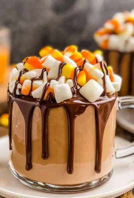 CANDY CORN HOT CHOCOLATE