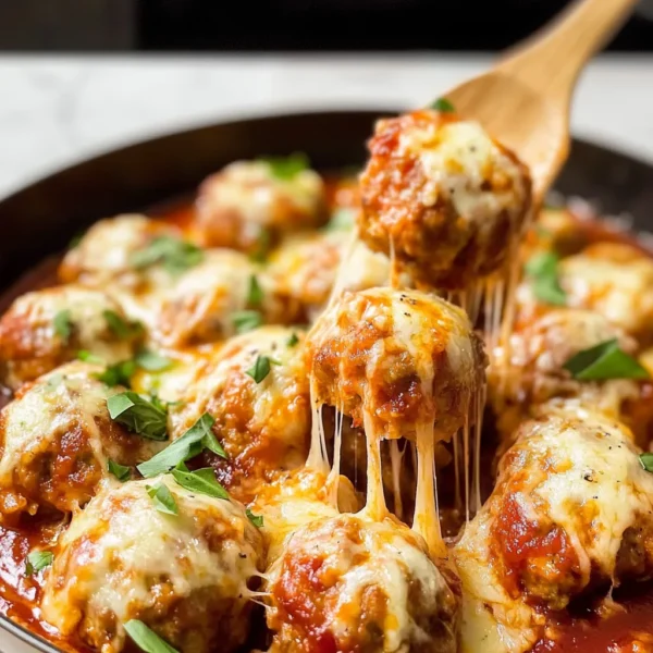 CHICKEN PARMESAN MEATBALLS