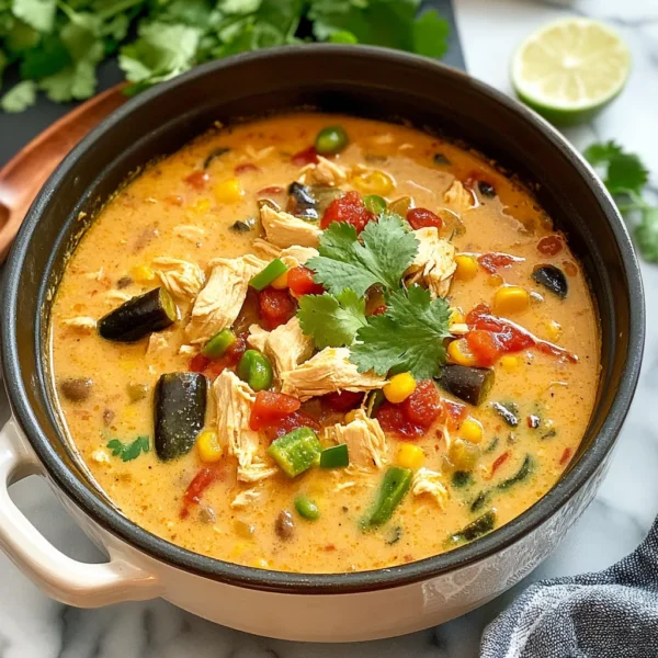 Chicken Poblano Soup