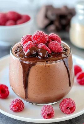 Chocolate Raspberry Smoothie