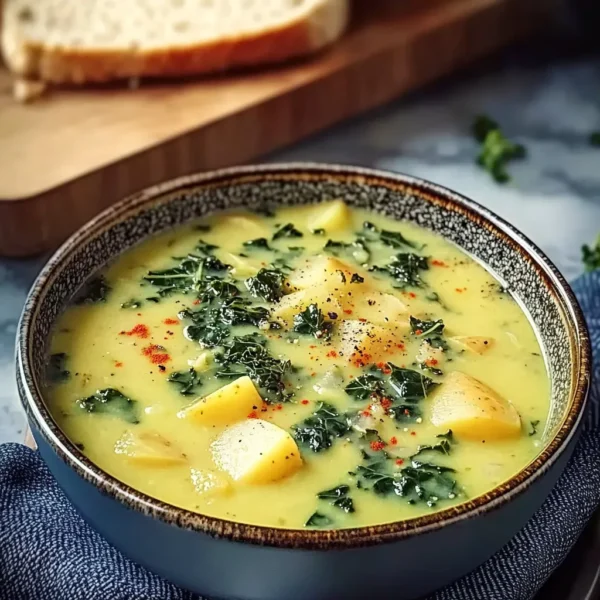 Chunky Potato Kale Soup