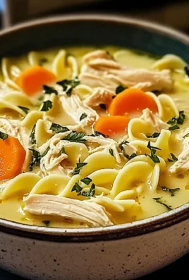 Comforting Creamy Chicken Noodle Soup