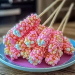 Cotton Candy Rice Krispies Twists