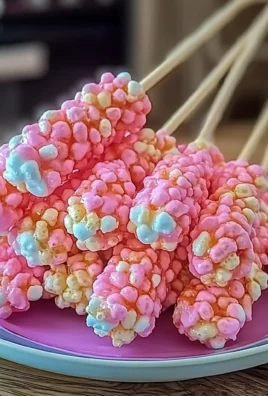 Cotton Candy Rice Krispies Twists