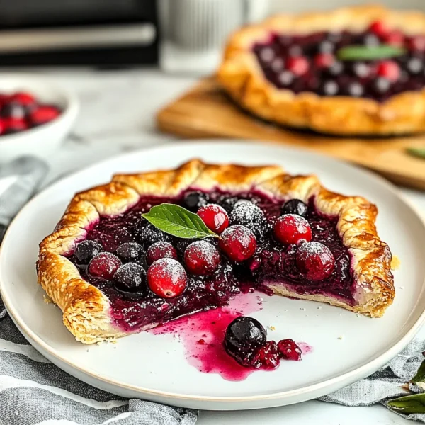 Cranberry Galette