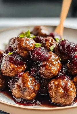 Cranberry Meatballs