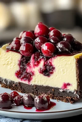 Cranberry White Chocolate Cheesecake