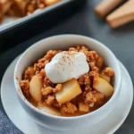 Crispy Apple Crisp with Gala Apples