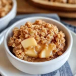 Crispy Granola Apple Crisp