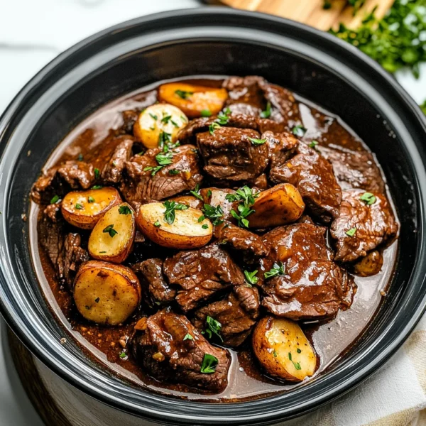 CROCKPOT BEEF BOURGUIGNON