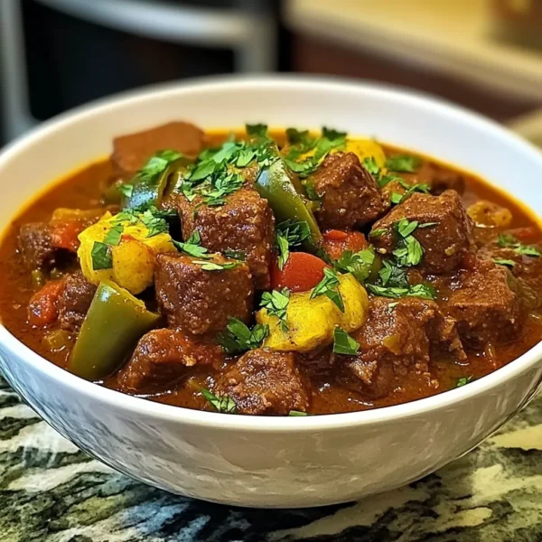 Crockpot Jalapeño Popper Beef Stew