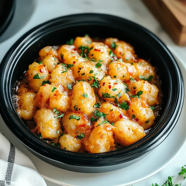 CROCKPOT TATER TOT CASSEROLE
