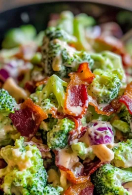 Easy Broccoli Bacon Salad Recipe