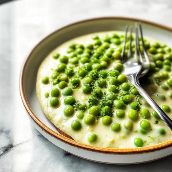 EASY CREAMED PEAS