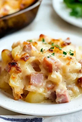 Easy Ham and Potato Casserole