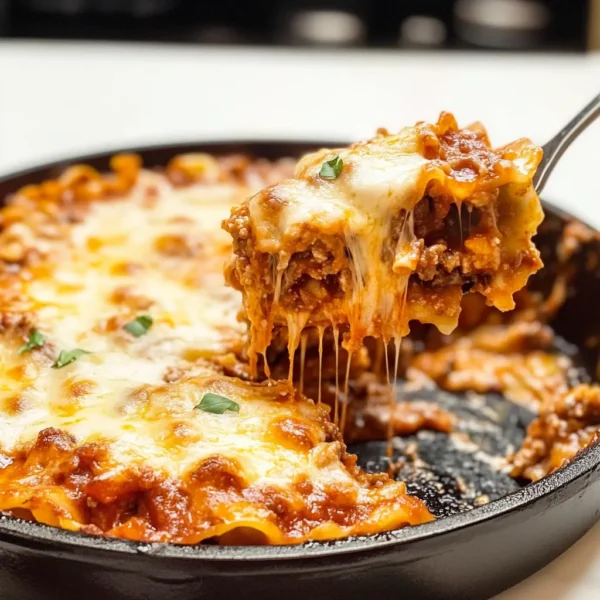 EASY SKILLET LASAGNA